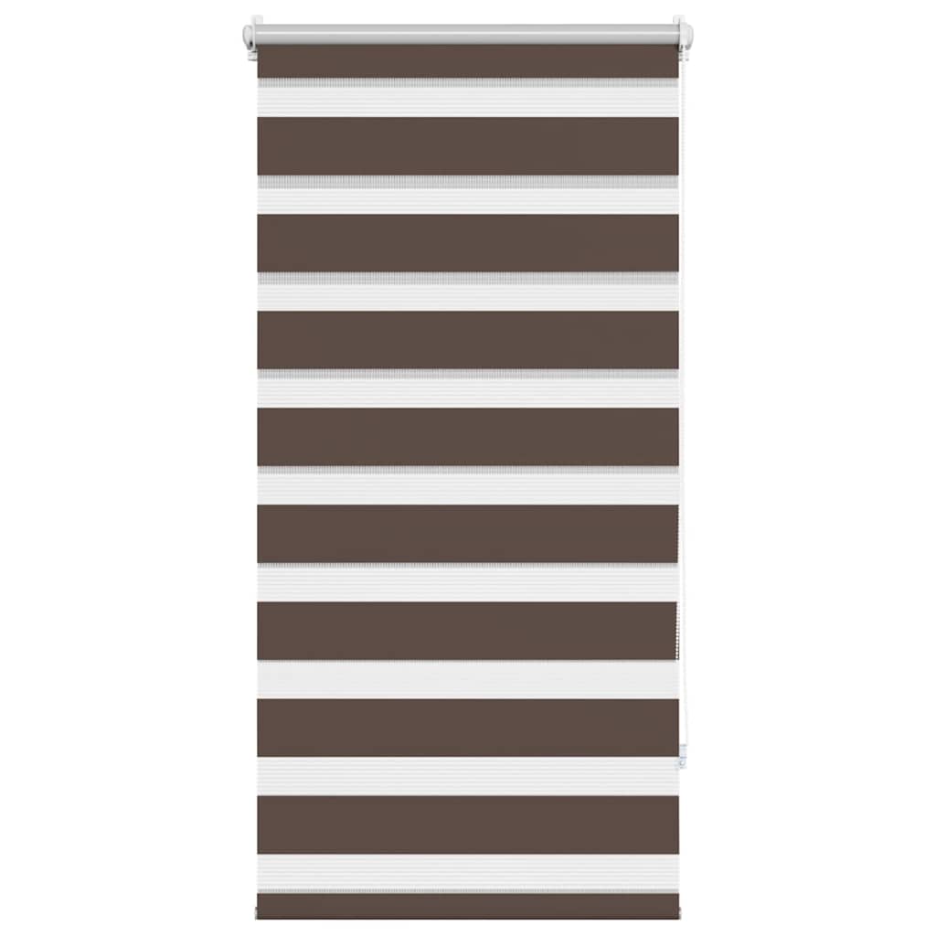 Vidaxl Duo Roller Blind 80x150 cm Cara marrone