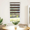 Vidaxl Duo Roller Blind 80x150 cm Cara marrone