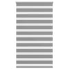 Vidaxl duo roller cieco 80x175cm grigio