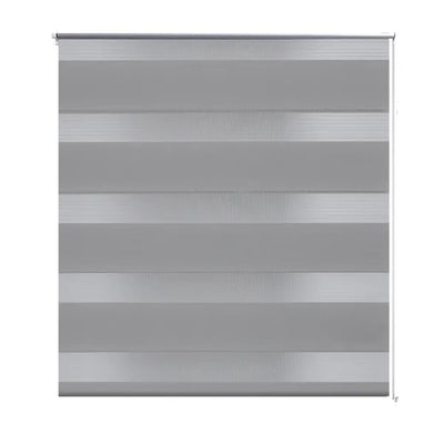 Vidaxl Duo Roller Blind 90x150cm Gray