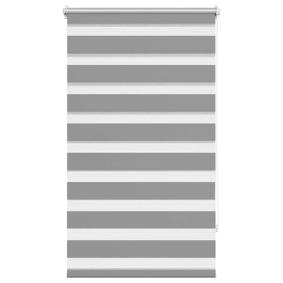 Vidaxl duo roller cieco 90x150 cm grigio