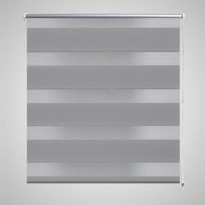 Vidaxl Duo Roller Blind 90x150cm Gray