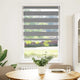 Vidaxl Duo Roller Blind 90x150cm Gray