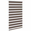 Vidaxl Duo Roller Blind 100 x 175 cm Coffee Brown