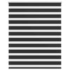 Vidaxl Duo Roller Blind 120 x 175 cm Negro