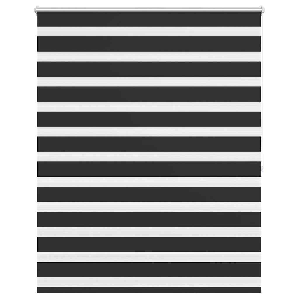 Vidaxl Duo Roller Blind 120 x 175 cm Negro