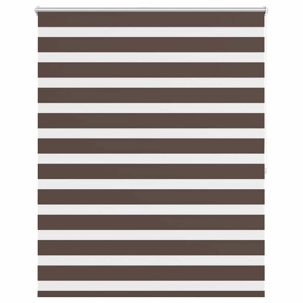 Vidaxl Duo Roller Blind 120 x 175 cm Coffee Brown