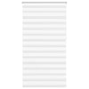 Vidaxl Duo Roller Blind 120 x 230 cm White