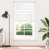 Vidaxl Duo Roller Blind 120 x 230 cm White