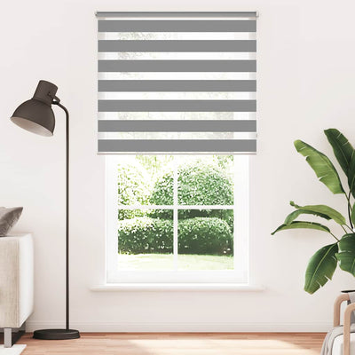 Vidaxl Duo Roller Blind 120 x 230 cm Gray
