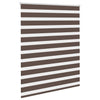 Vidaxl Duo Roller Blind 140 x 175 cm Café Brown