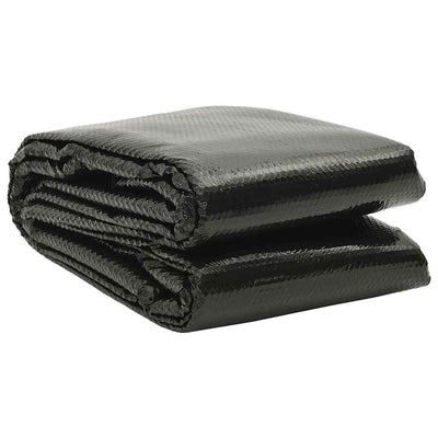 Vidaxl Foil flotante rectangular 8 x 5 m (negro)