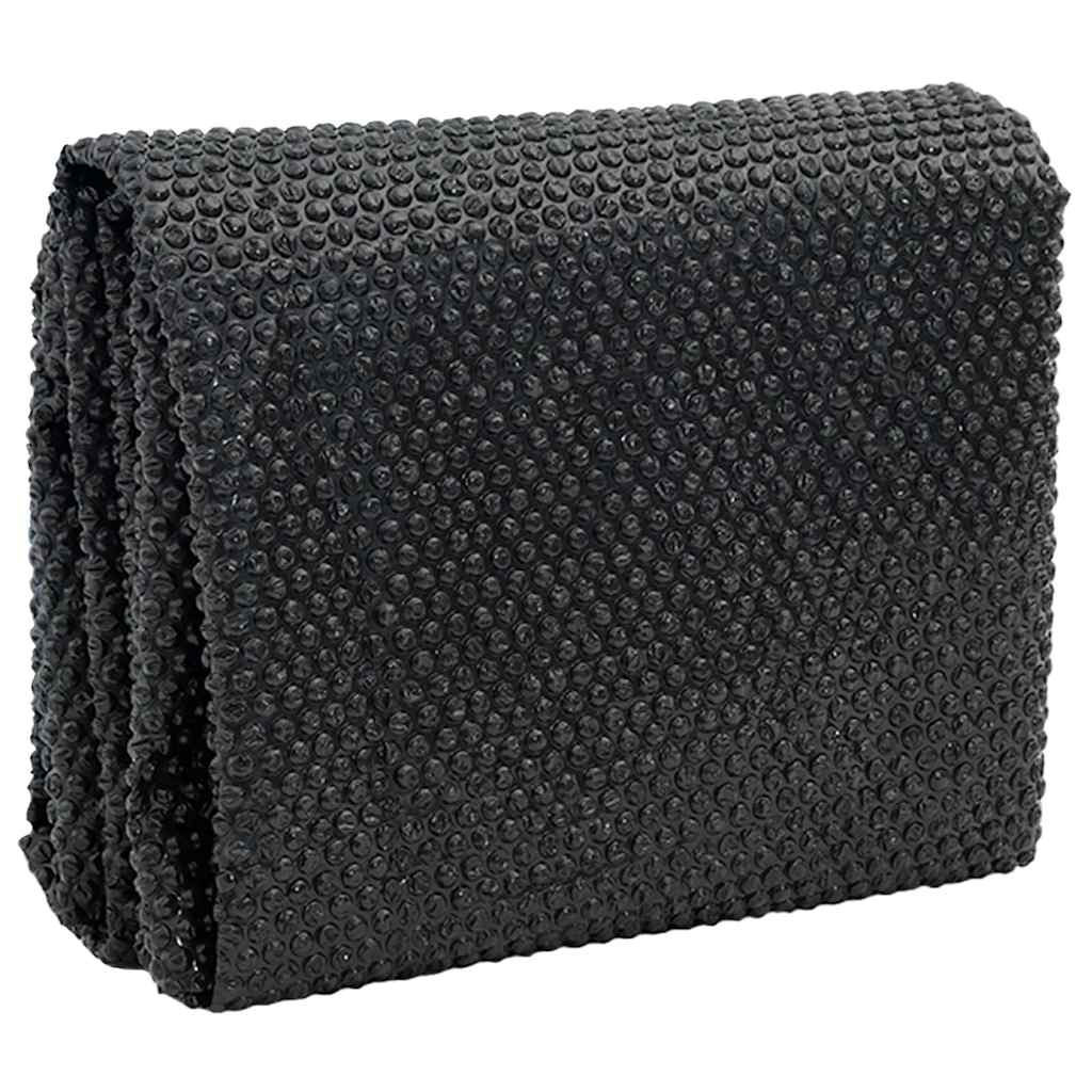 Vidaxl Foil flotante rectangular 10 x 5 m (negro)