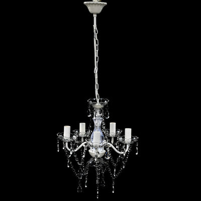 Vidaxl Candelier 5 Pears Transparente