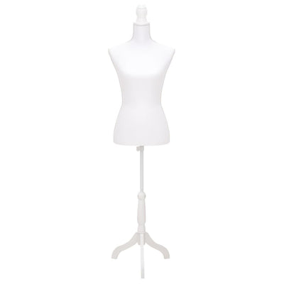 Vidaxl Estalage Doll Torso Woman White