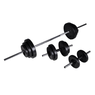 Vidaxl Barbellen Dumbbell Set 30.5 kg
