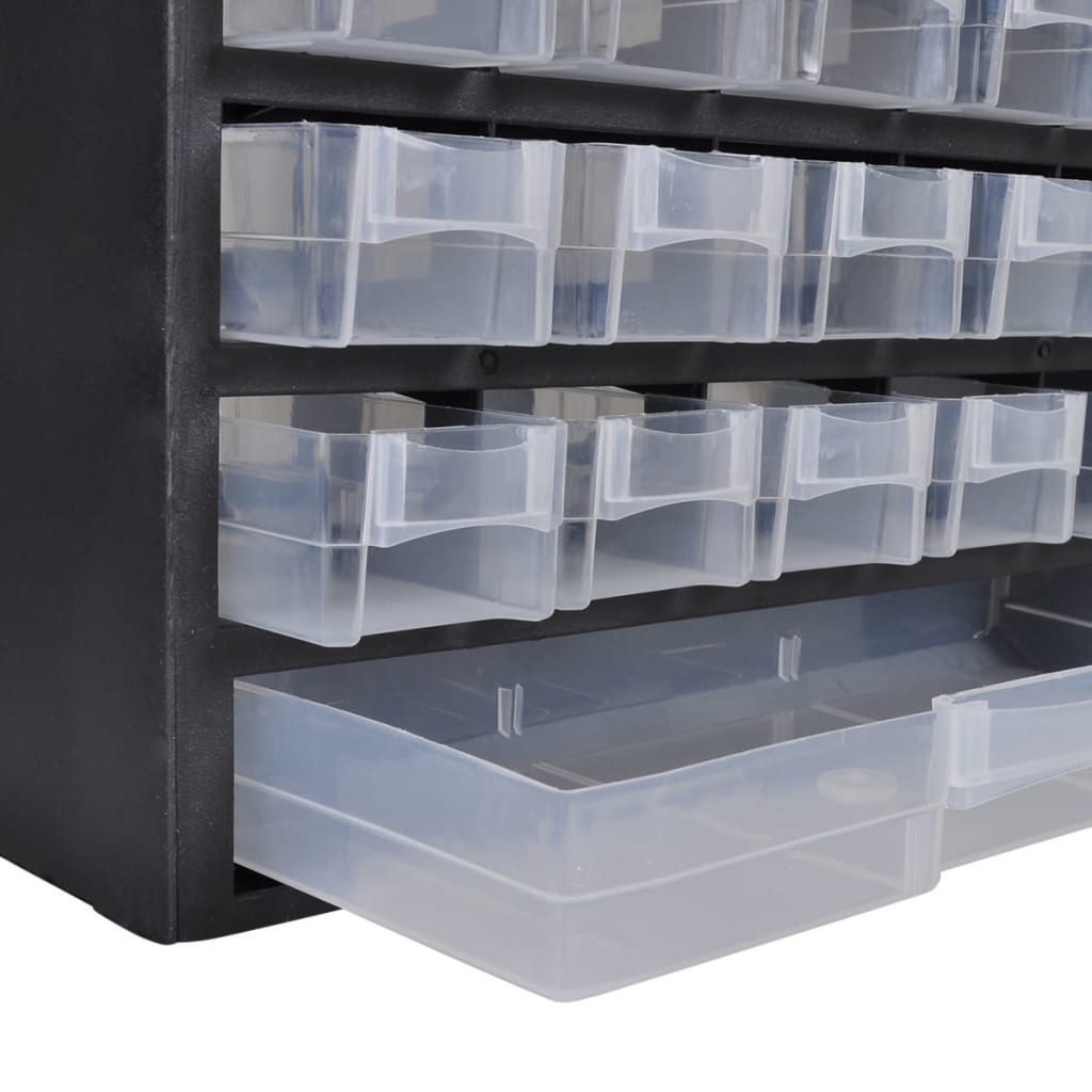Vidaxl Toolbox Plastic con 41 cajones