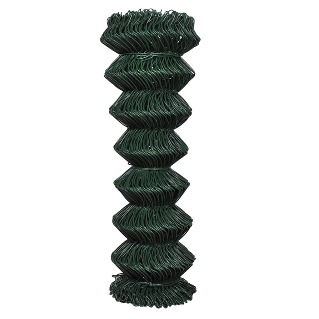 Vidaxl Gaashek 1.25x15 m de acero verde