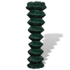 Vidaxl gaashek 1,5x15 m staal groen