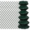 Vidaxl gaashek 0,8x25 m staal groen