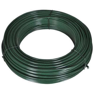 Vidaxl Hek Pandraad 80 m 2.1 3.1 mm de acero verde