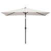 Vidaxl Parasol Quadrangular Sand White 200 x 300 cm
