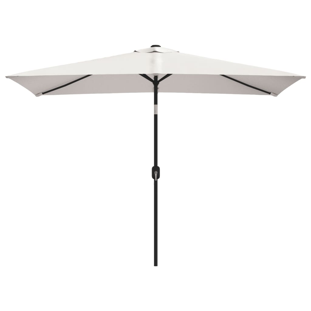Vidaxl Parasol Quadrangular Sand White 200 x 300 cm