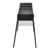 Vidaxl Charcoal Barbecue Standing Square 75x28 cm