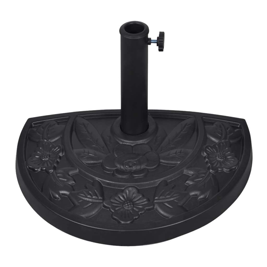 Vidaxl Parasol Foot -Resina a metà