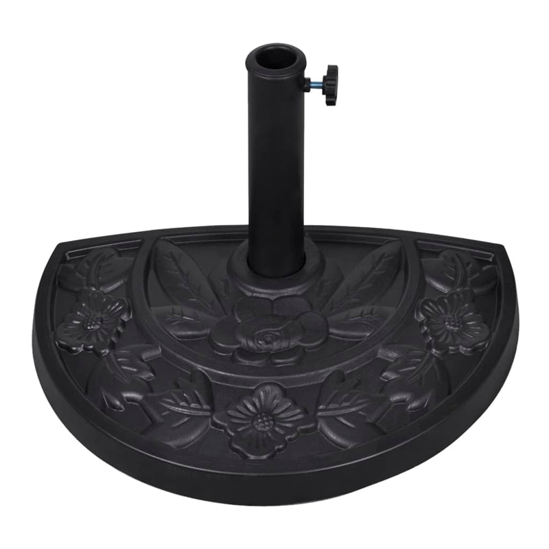 Vidaxl Parasol Foot -Resina a metà