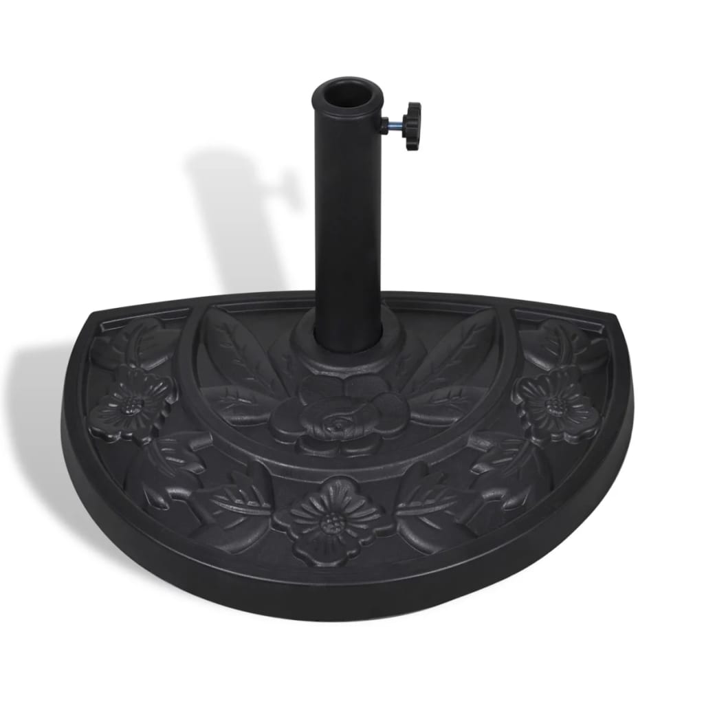 Vidaxl Parasol Foot -Resina a metà