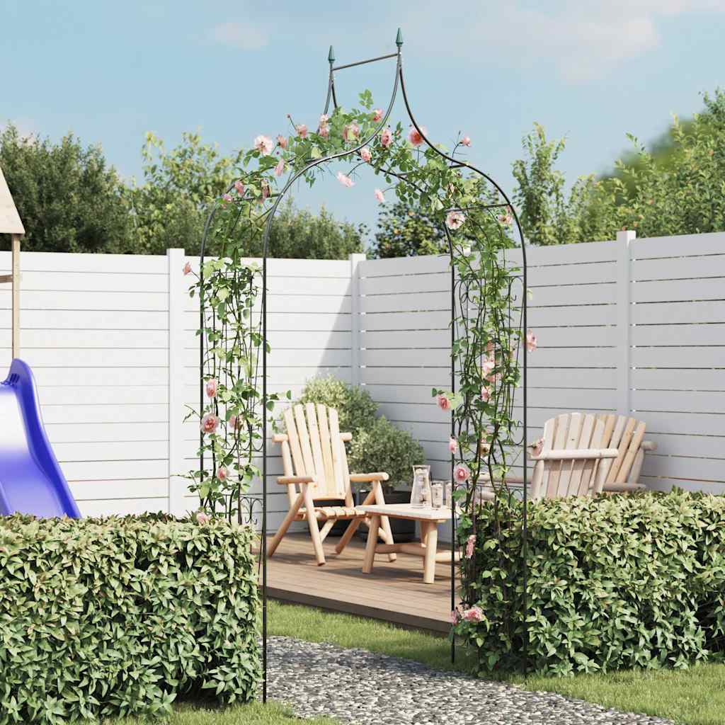 Vidaxl Garden Arch Spear Design Dark Green