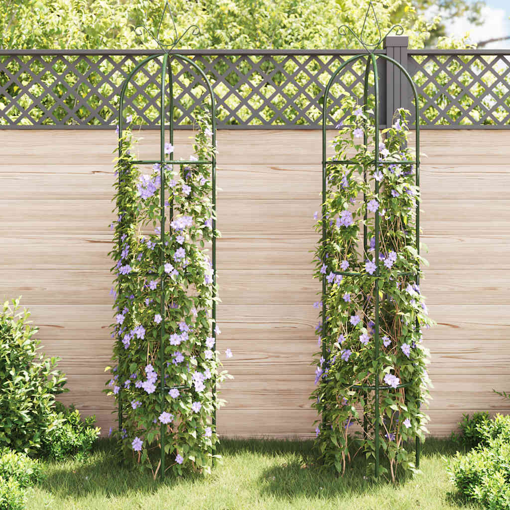 Vidaxl Garden Arch Towers 2 PC
