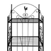 Vidaxl Plant rack quadrato nero