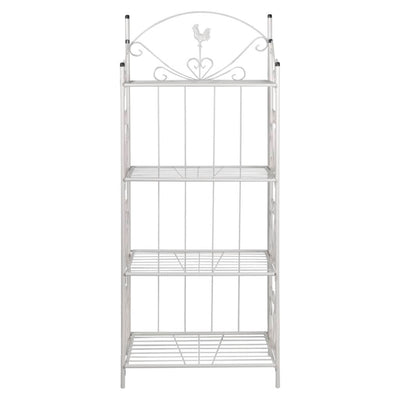 Vidaxl Square Plant rack Maria (bianco)