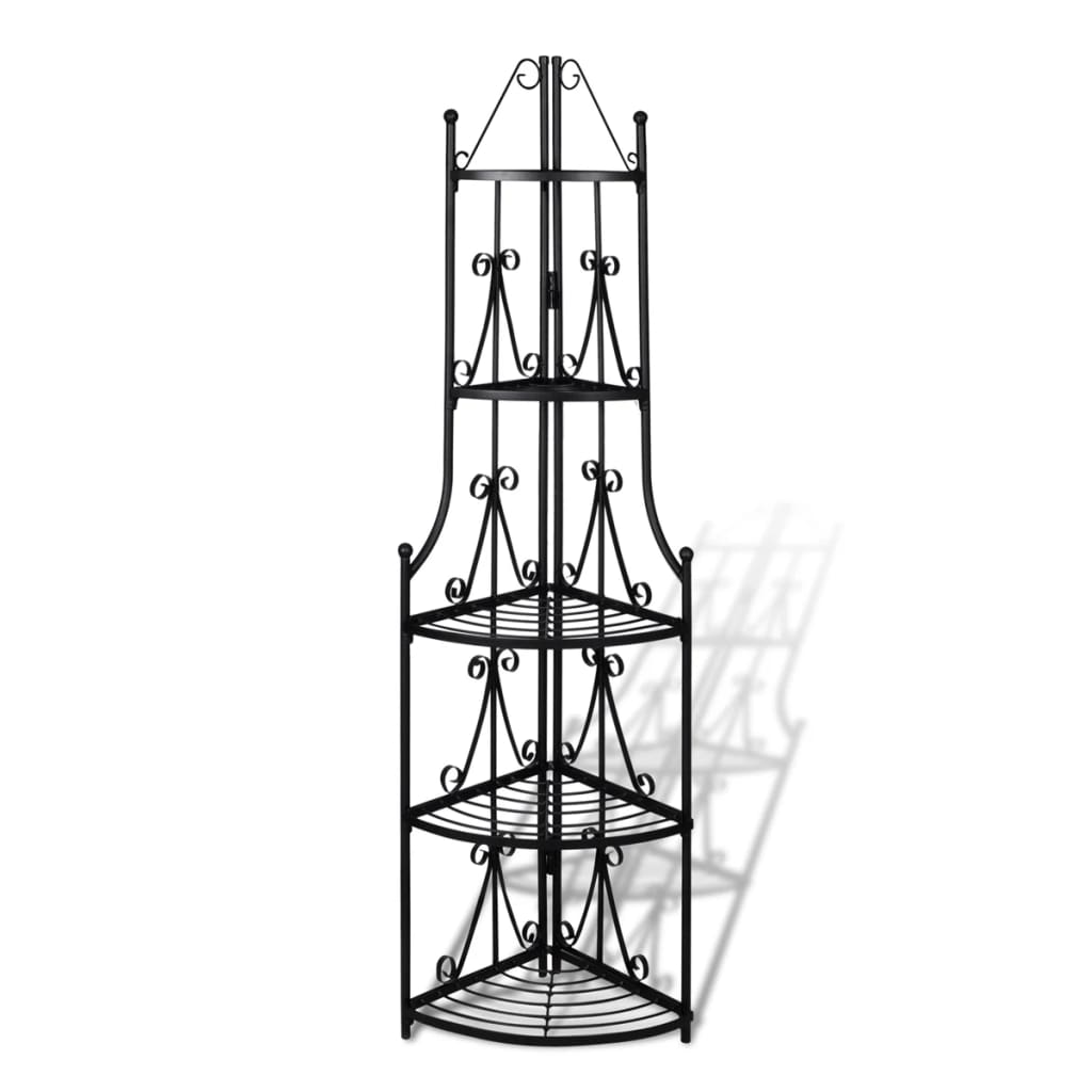 Vidaxl Hushy Plant Rack Romy (nero)