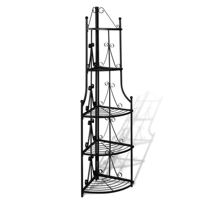 Vidaxl Hushy Plant Rack Romy (nero)