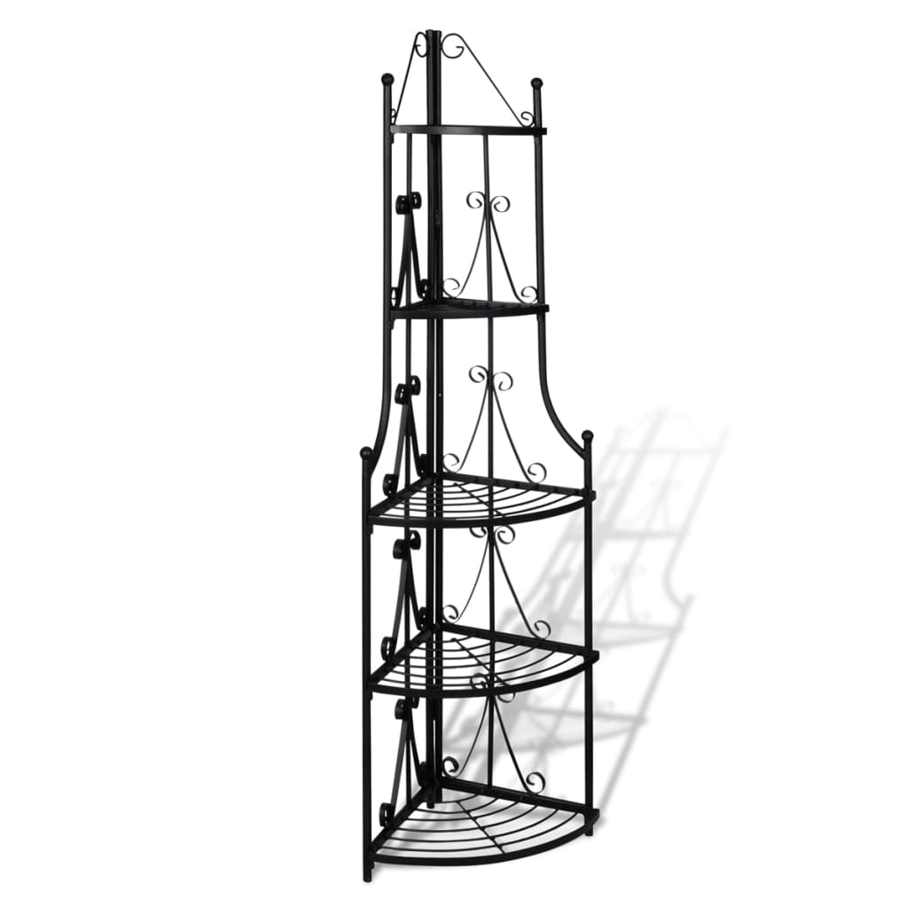 Vidaxl Hushy Plant Rack Romy (nero)
