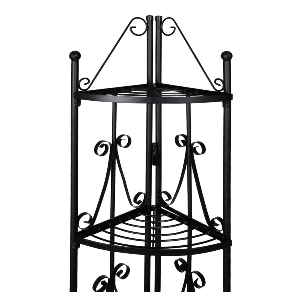Vidaxl Hushy Plant Rack Romy (nero)