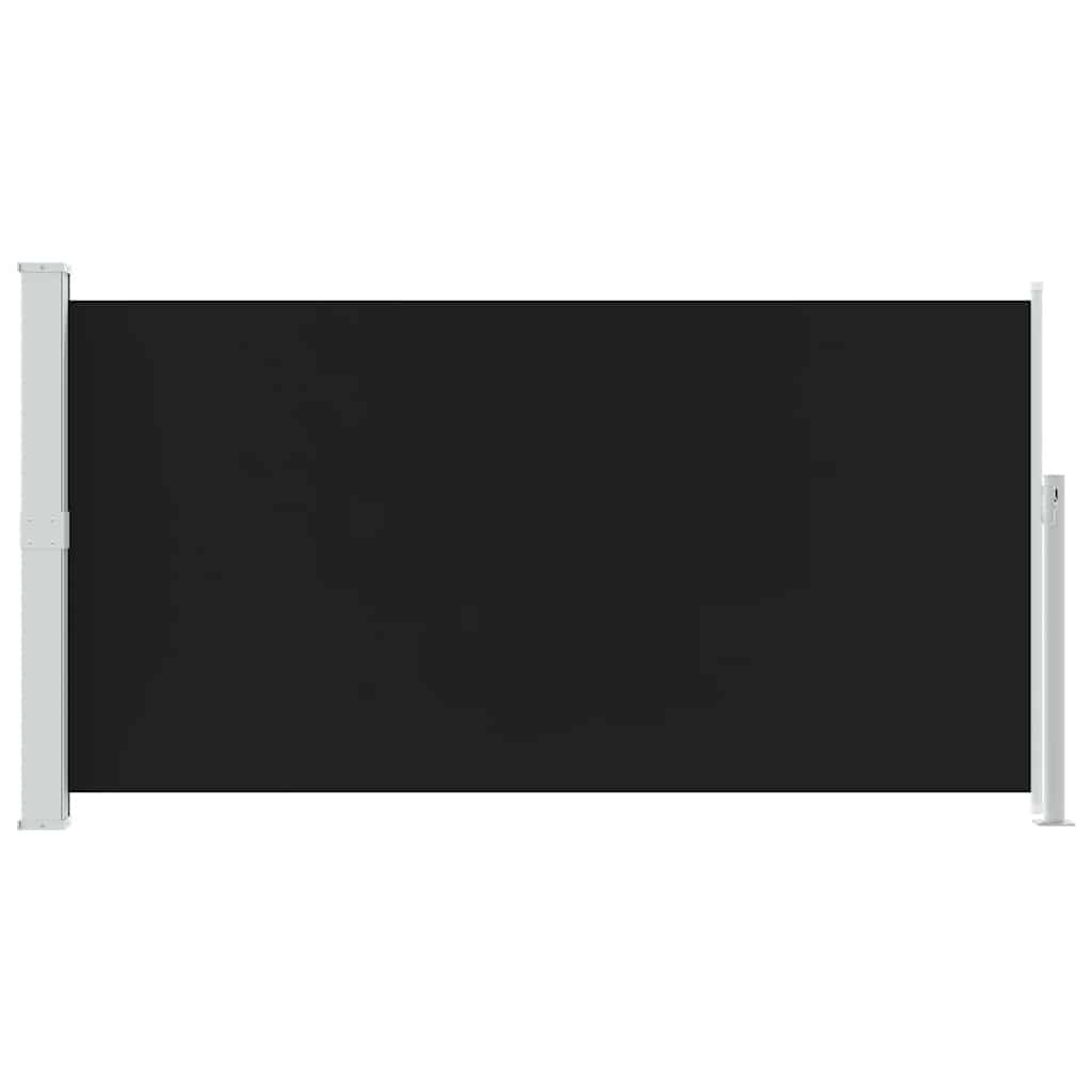 Vidaxl Wind Sunscreen extensible 160x300 cm Negro