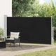 Vidaxl Wind Sunscreen extensible 160x300 cm Negro