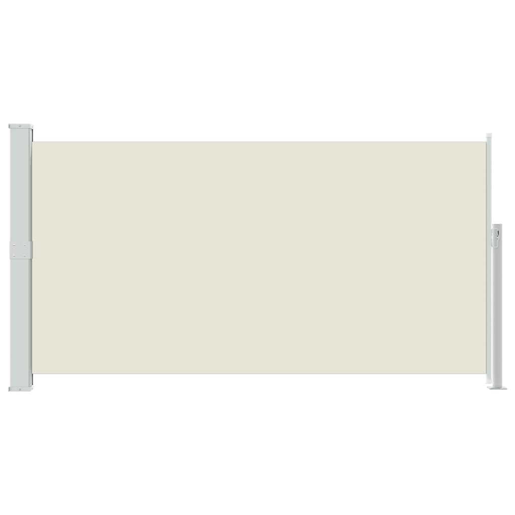Vidaxl Wind Protreen Extendable 160x300 cm de color crema