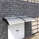 VidaXL hood and gazebos silver plastic