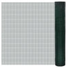 Vidaxl kippengaas 25x1 m gegalvaniseerd staal met pvc-coating groen