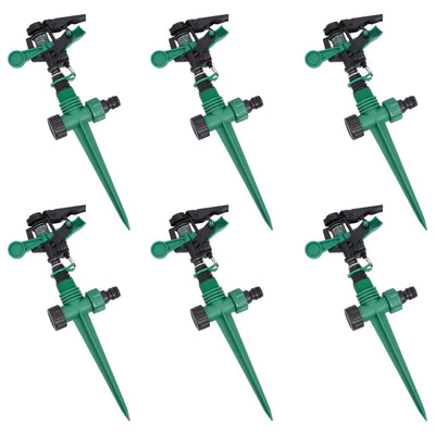 Spruzzatori per acqua di giardino Vidaxl impulsi 6 St