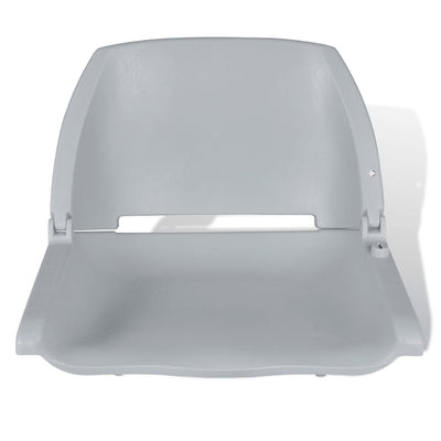 Vidaxl bootstoel zonder kussen inklapbaar 48x51x41 cm grijs