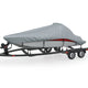 Vidaxl Boothoes Grey 519-580 cm (lunghezza) 294 cm (larghezza)