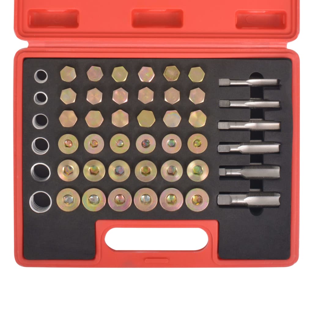 Kit di riparazione del filo Vidaxl OlieaftappLug