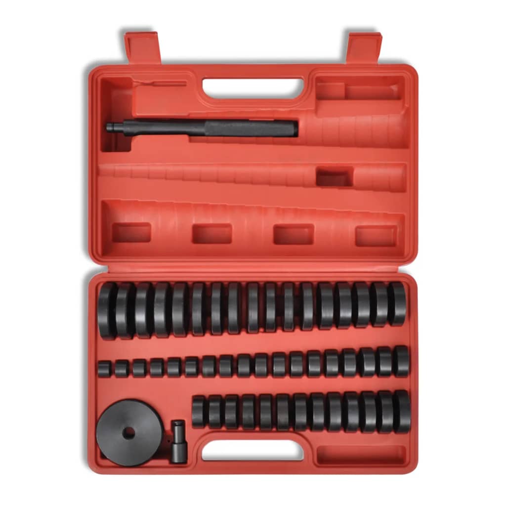 Vidaxl Box Discos de tractor inferior 18-65 mm 51 piezas