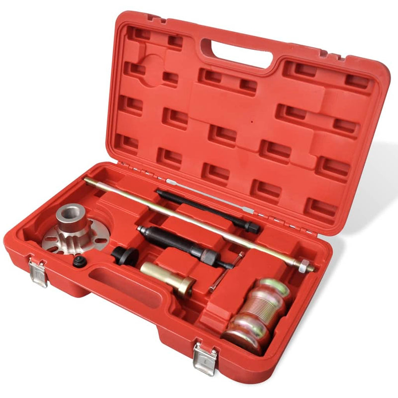 Vidaxl Puller de cubo de rueda hidráulica con martillo 10 toneladas